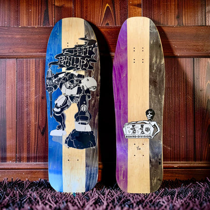 Jeff Phillips BBC Gundam Limited Edition, HAND-PAINTED Deck (1 of 10)