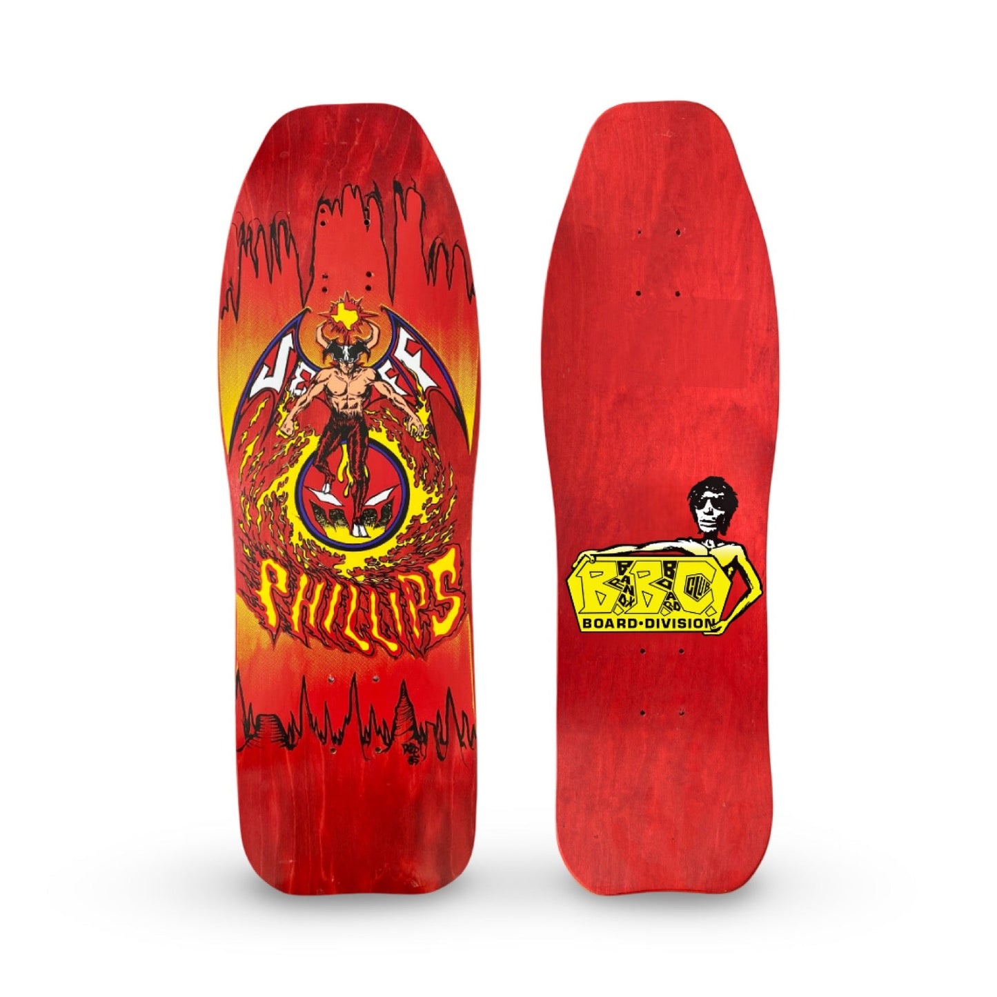 Jeff Phillips BBC DevilMan Limited Edition, HAND-PAINTED Deck (1 of 100)