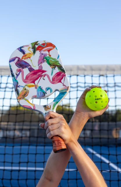 ARTI 16mm Carbon Fiber EXOTIC TRIPIMAL "Flamingo" Paddle