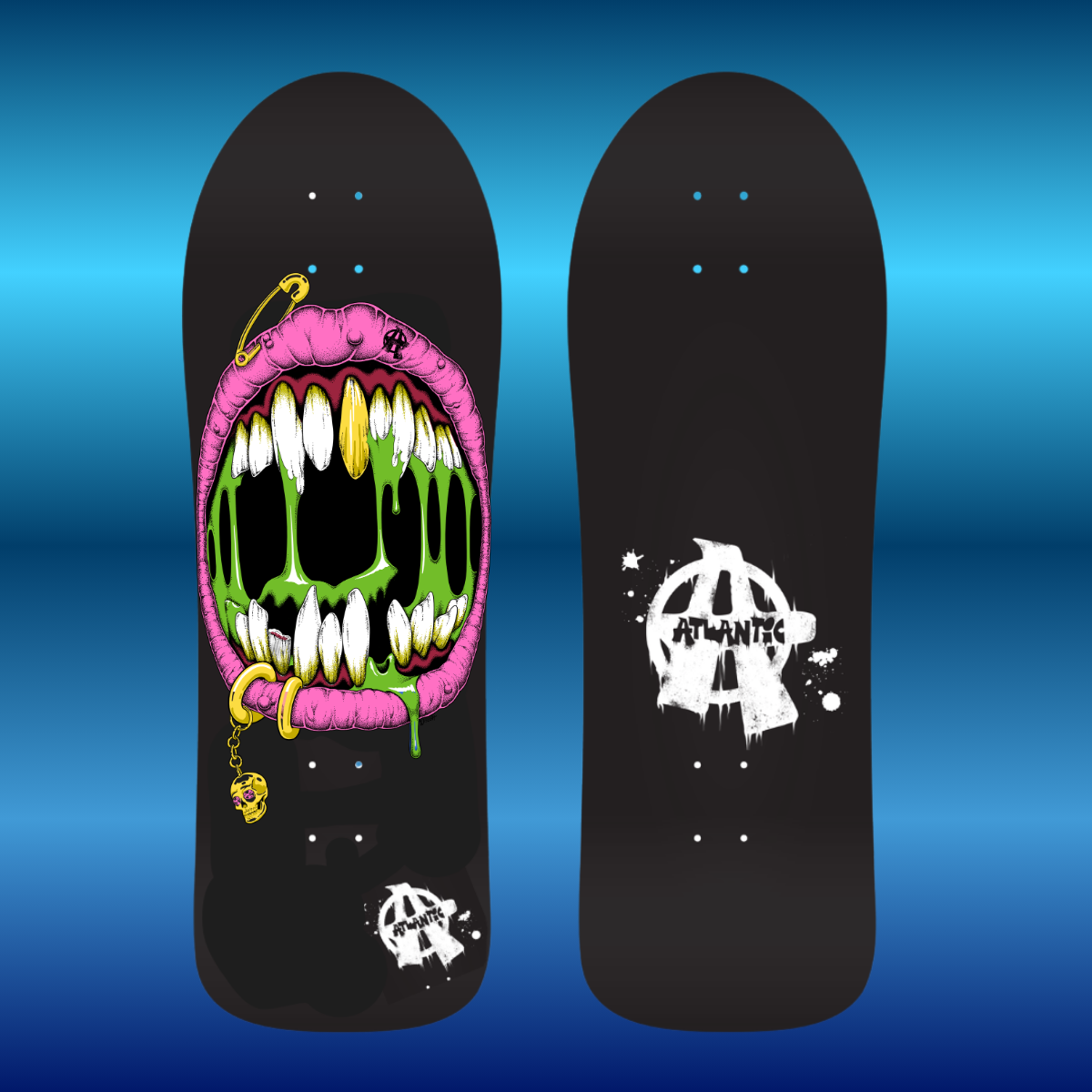Slime Mouth Limited Edition, HAND-PAINTED Deck (PRE-ORDER, JANUARY 2027)