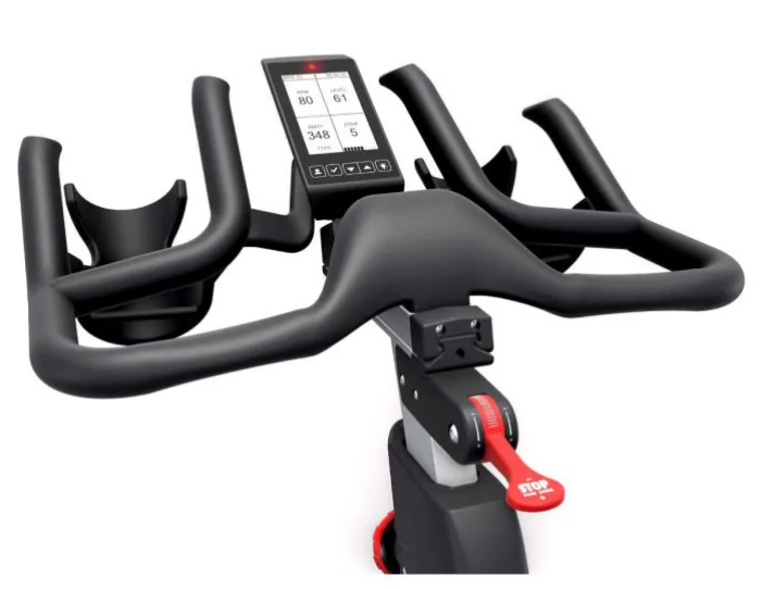 Life Fitness IC5 Indoor Cycle - Adjustable Handle Bars and Seat - Digital Display - Drink Bottle Holders