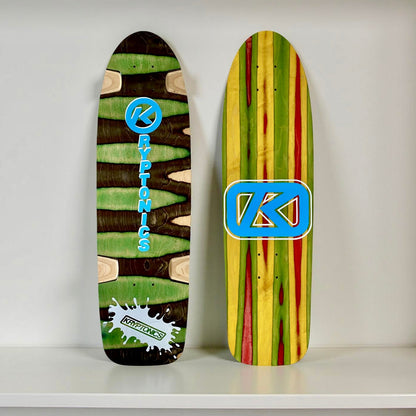 Kryptonics/Sims ONE-OF-A-KIND & HAND-PAINTED CRUISER Deck or Complete 8.5”x31” (1 of 1)