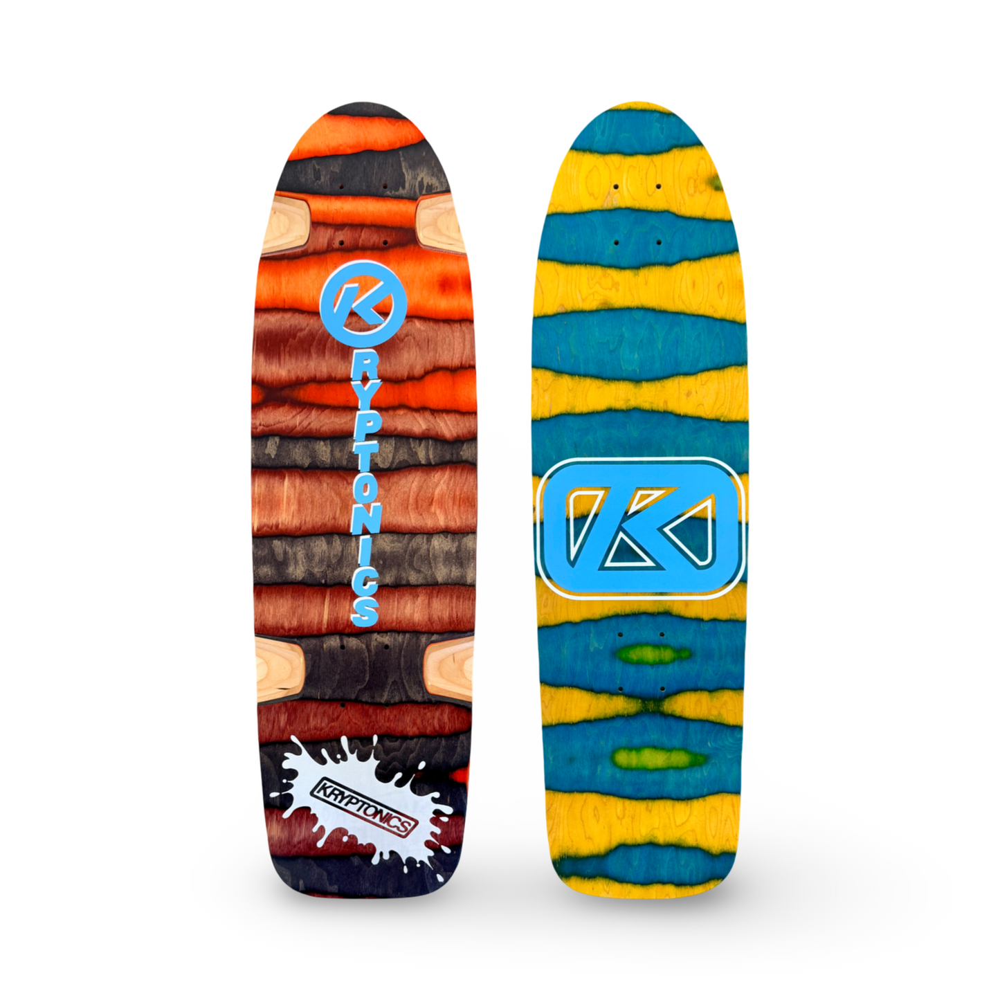 Kryptonics/Sims ONE-OF-A-KIND & HAND-PAINTED CRUISER Deck or Complete 8.5”x31” (1 of 1)
