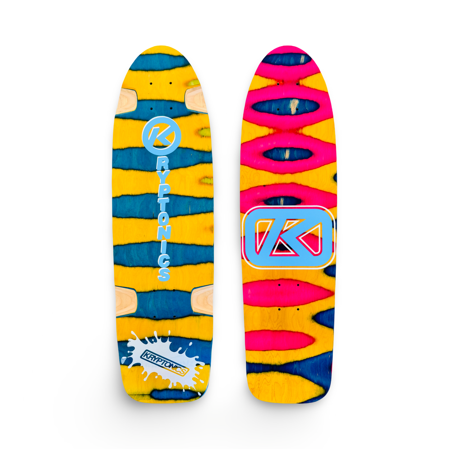 Kryptonics/Sims ONE-OF-A-KIND & HAND-PAINTED CRUISER Deck or Complete 8.5”x31” (1 of 1)