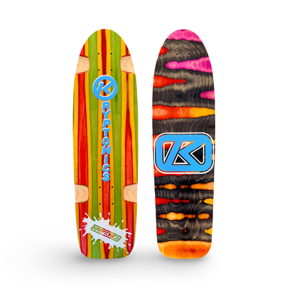 Kryptonics/Sims ONE-OF-A-KIND & HAND-PAINTED CRUISER Deck or Complete 8.5”x31” (1 of 1)
