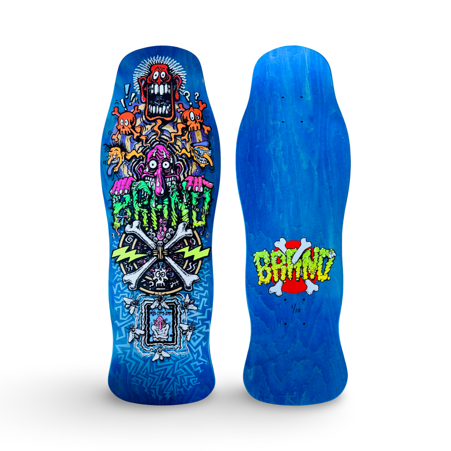 X-Dream HAND-PAINTED Limited Edition Deck 10"x30.25" (1 of 10)