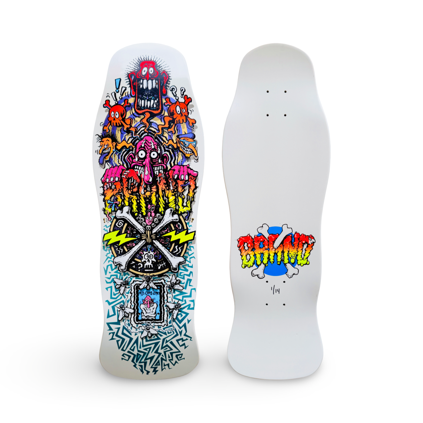 X-Dream HAND-PAINTED Limited Edition Deck 10"x30.25" (1 of 14)