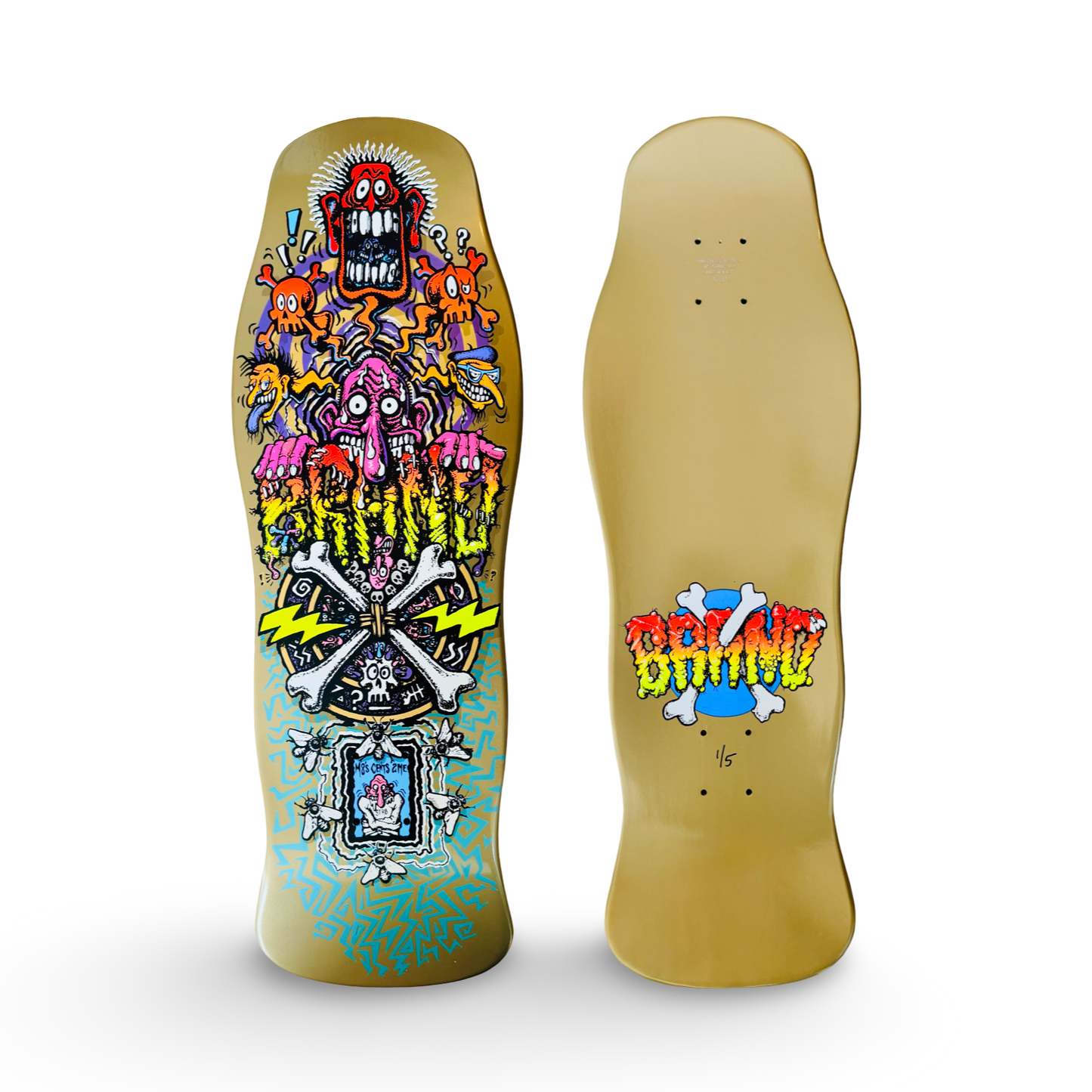 X-Dream HAND-PAINTED Limited Edition Deck 10"x30.25" (1 of 5)