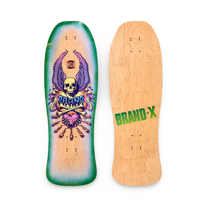 X-Con Limited Edition, HAND-PAINTED with Halos 10"x30" Deck (1 of 1)