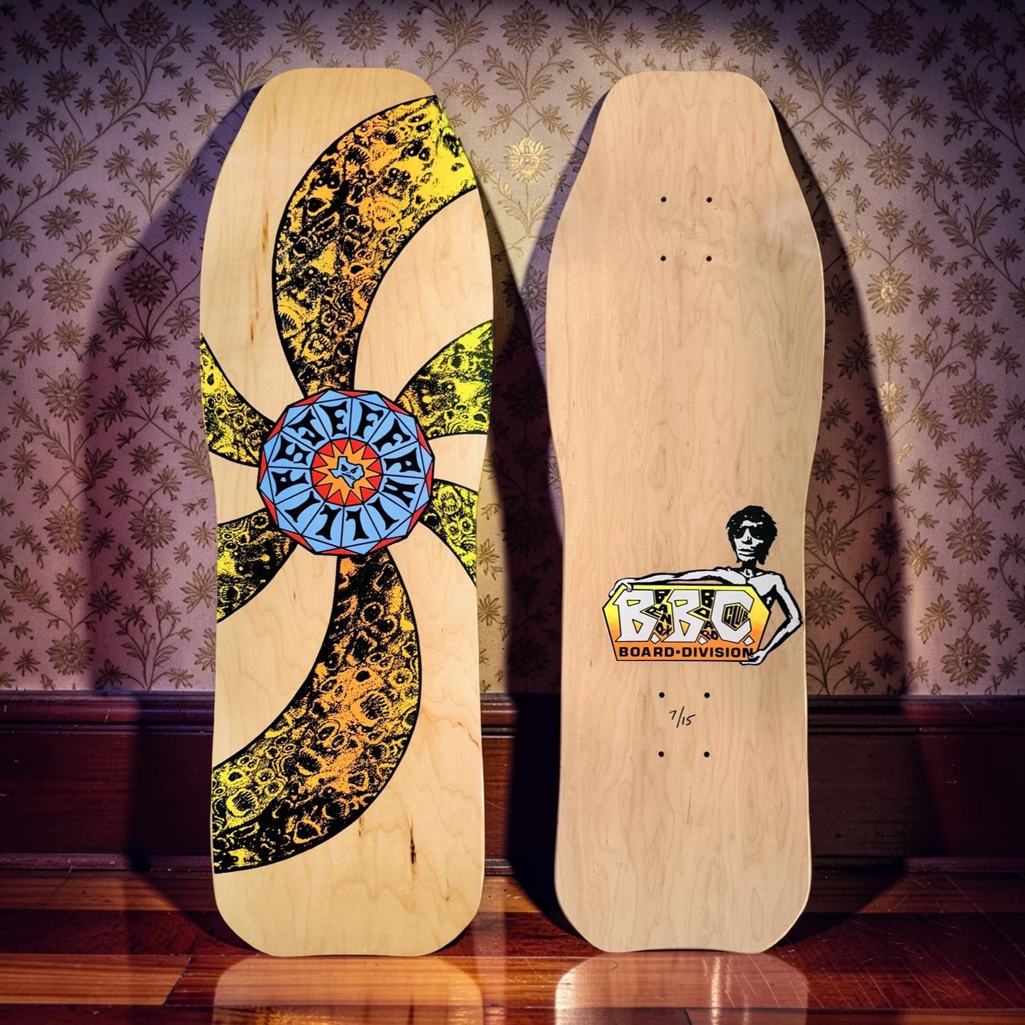 Jeff Phillips SPIRAL Limited Edition, HAND-PAINTED BBC Deck (1 of 15)