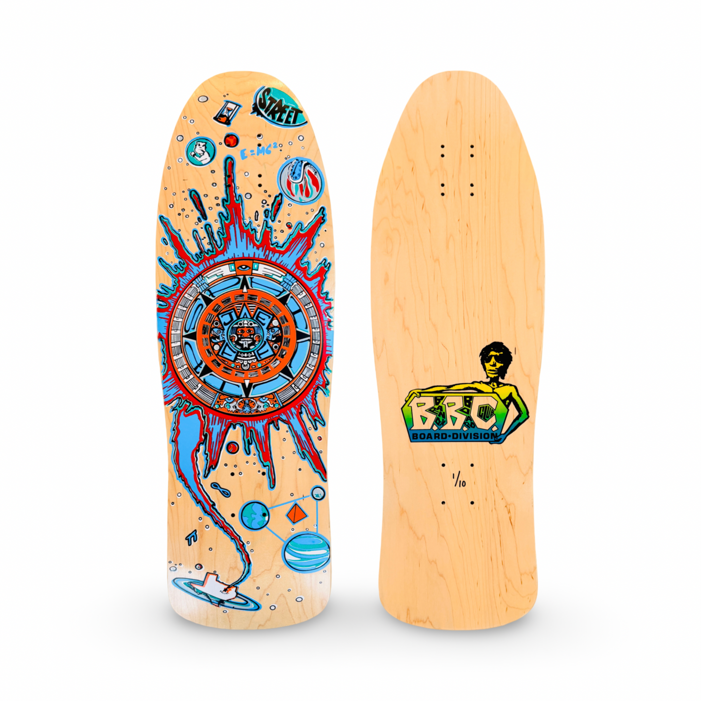 Jeff Phillips AZTEC Limited Edition, HAND PAINTED BBC Deck (1 of 10)