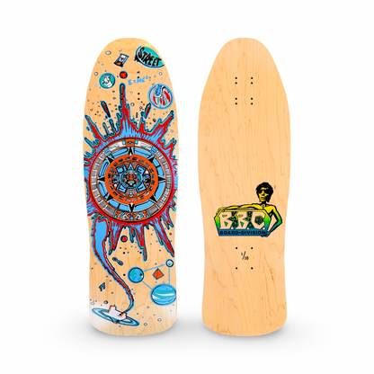 Jeff Phillips AZTEC Limited Edition, HAND PAINTED BBC Deck (1 of 10)