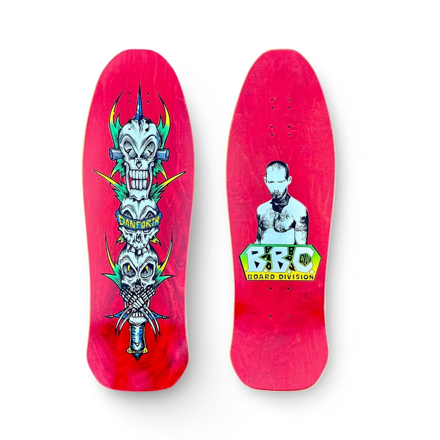 Bill Danforth BBC Totem Limited Edition, HAND-PAINTED Deck (PRE-ORDER, DECEMBER)