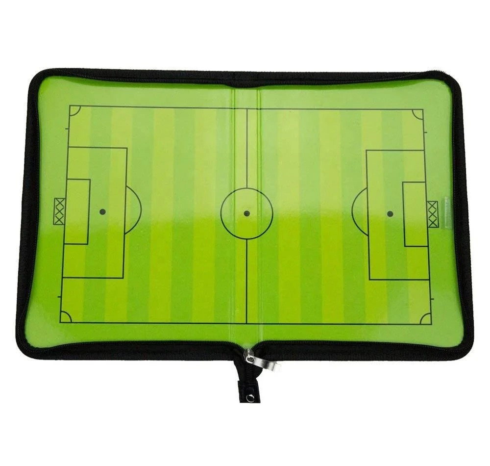 Foldable 5-a-side football Magnetic Tactic Coaching Board Command athlete competition training equipment rewritable