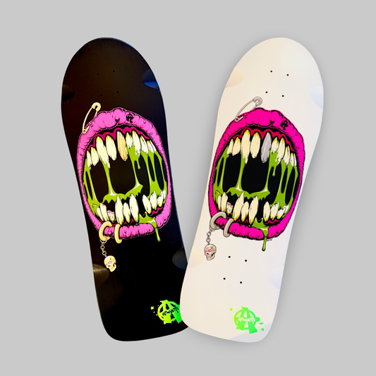 Slime Mouth Limited Edition, HAND-PAINTED Deck (1 of 10)