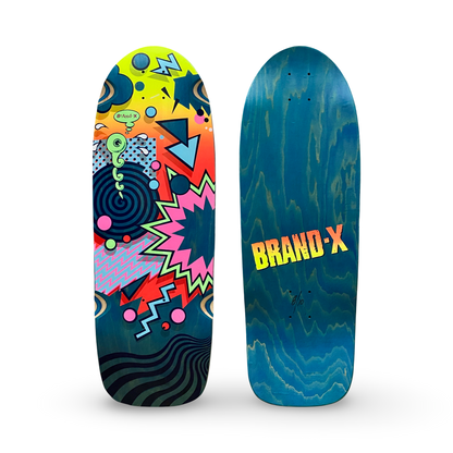 Weirdo 10"x30" Limited Edition HAND-PAINTED Deck (1 of 10)