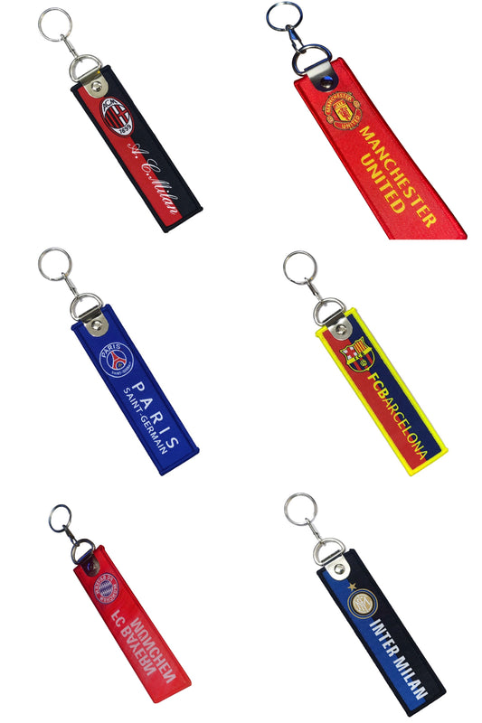 Soccer/Football fabric keychain