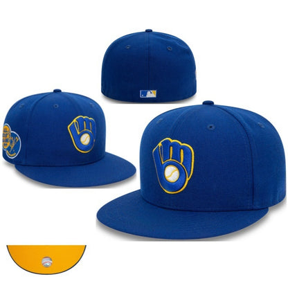Milwaukee Brewers Fitted Caps