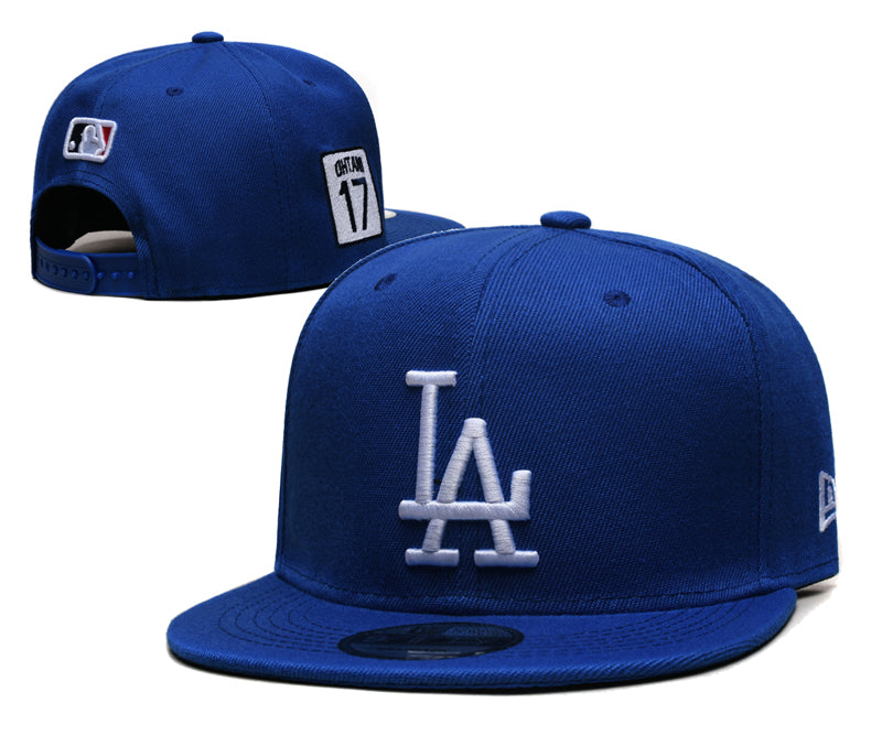 Los Angeles Dodgers New Era Royal Player Replica 9FORTY Adjustable Hats