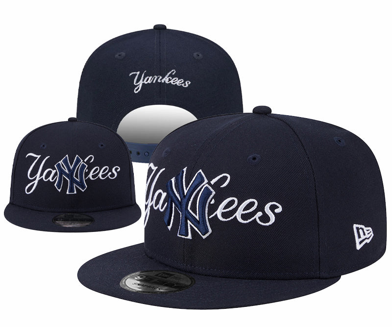 New York Yankees New Era Royal Player Replica 9FORTY Adjustable Hats