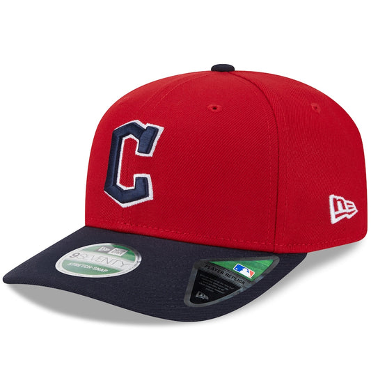 Cleveland Guardians New Era Royal Player Replica 9FORTY Adjustable Hats