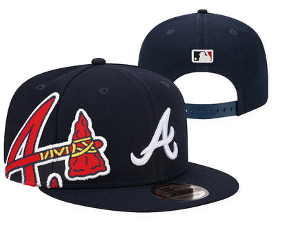 Atlanta Braves New Era Royal Player Replica 9FORTY Adjustable Hats