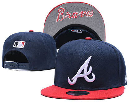 Atlanta Braves New Era Royal Player Replica 9FORTY Adjustable Hats