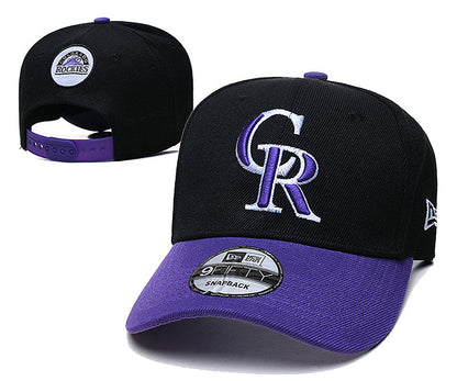Colorado Rockies New Era Royal Player Replica 9FORTY Adjustable Hats