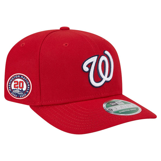 Washington  Nationals New Era Royal Player Replica 9FORTY Adjustable Hats