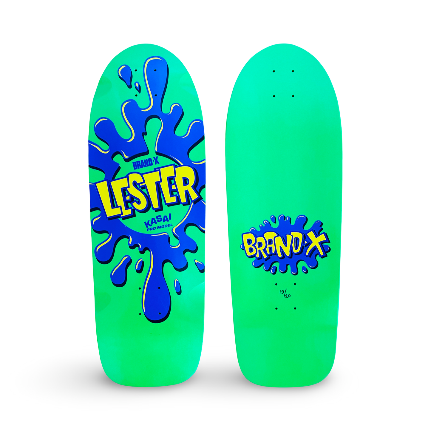 Lester Kasai 10”x30” HAND PAINTED Limited Edition Deck (1 of 20)