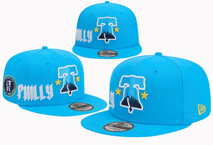 Philadelphia Phillies New Era Royal Player Replica 9FORTY Adjustable Hats
