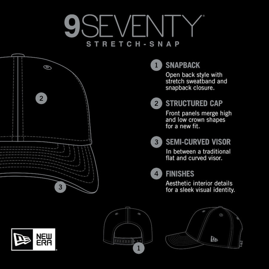 Seattle Mariners New Era Royal Player Replica 9FORTY Adjustable Hats