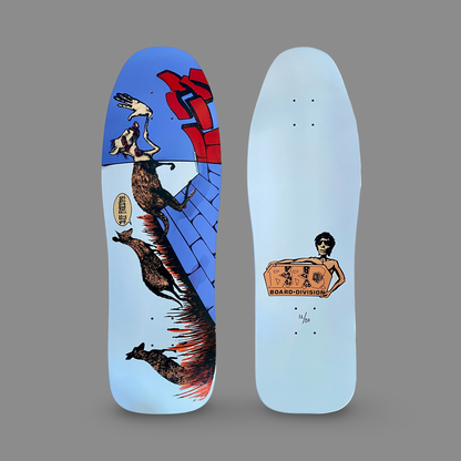Jeff Phillips Kangaroo Limited Edition BBC Deck, HAND-PAINTED 10"x31" (1 of 20)