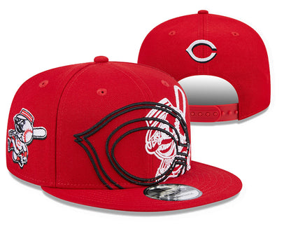 Cincinnati Reds New Era Royal Player Replica 9FORTY Adjustable Hats
