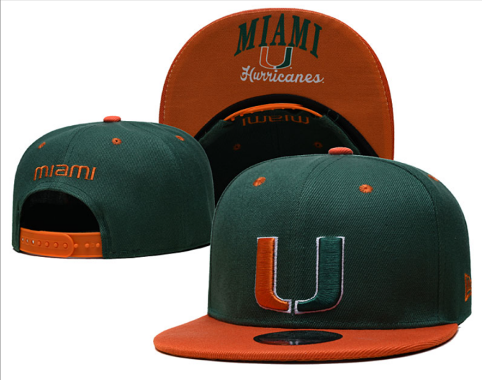 Miami Hurricanes Core 9FIFTY Snapback Cap