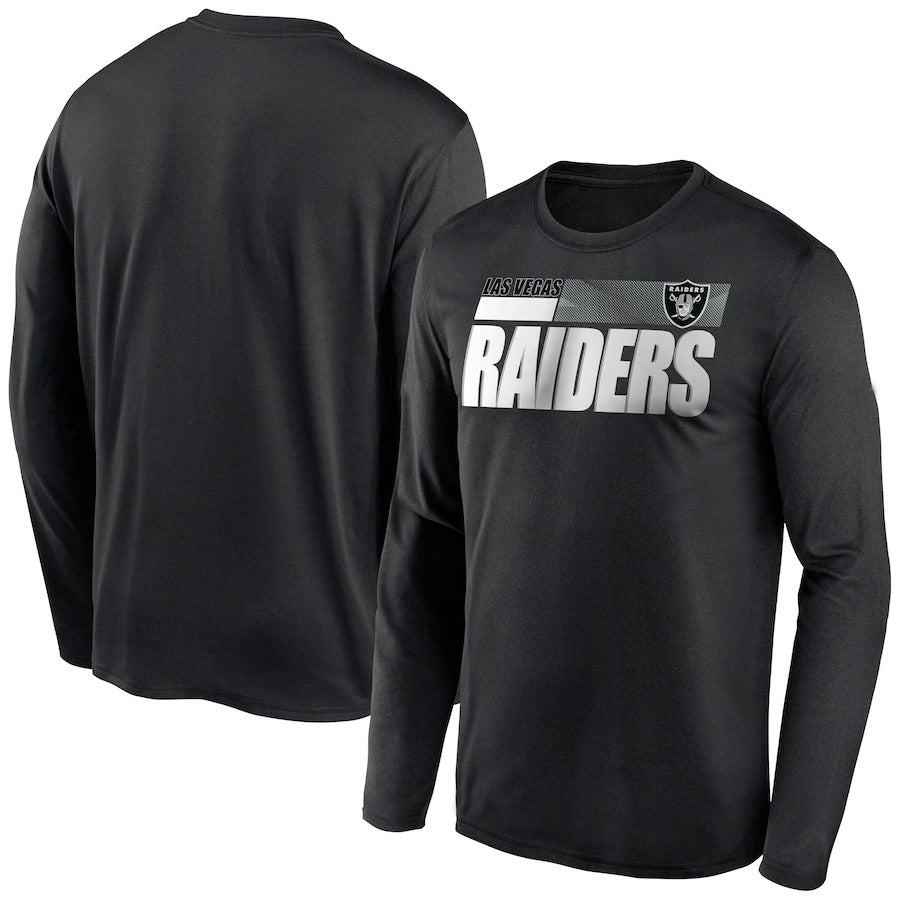 Las Vegas Raiders New Era Combine Authentic Split Line Long Sleeve
