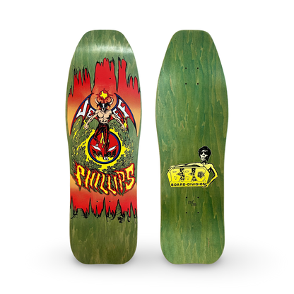 Jeff Phillips DevilMan Limited Edition, HAND PAINTED BBC Deck (1 of 35)