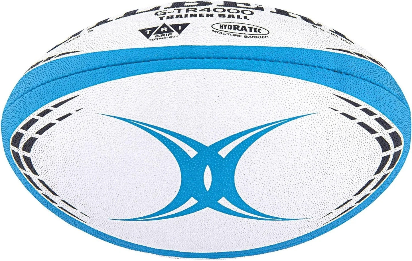 Gilbert G-TR4000 Rugby Training Ball, Sky Blue