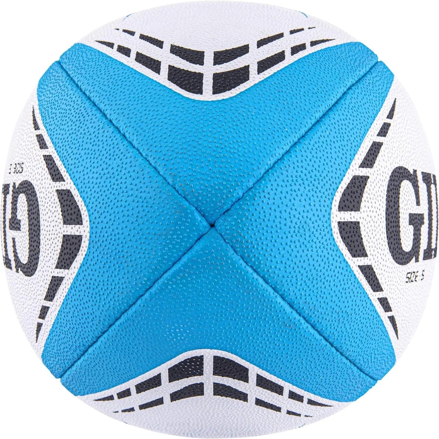 Gilbert G-TR4000 Rugby Training Ball, Sky Blue