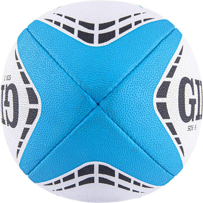 Gilbert G-TR4000 Rugby Training Ball, Sky Blue