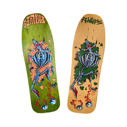Jeff Phillips MUTILATED STEER Limited Edition, BBC Deck HAND-PAINTED (1 of 50) (PRE-ORDER, DECEMBER)