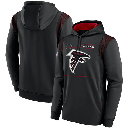Atlanta Falcons Nike Sideline Logo Performance Pullover Hoodie