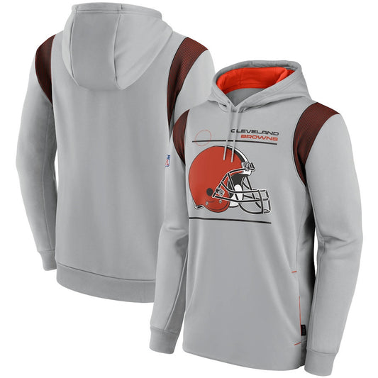Cleveland Browns Nike Sideline Logo Performance Pullover Hoodie