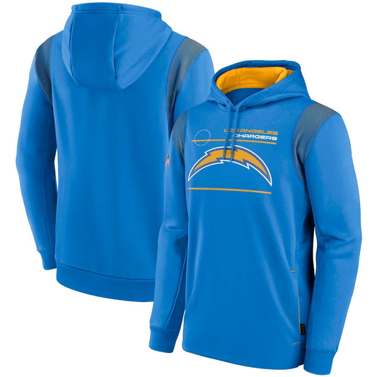 Los Angeles Chargers Nike Sideline Logo Performance Pullover Hoodie