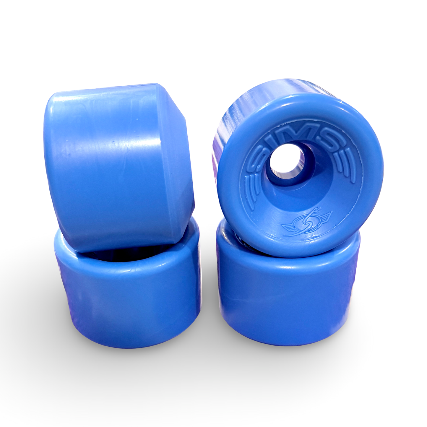 SIMS SNAKE Conical Wheels 66mm/95A MID-BLUE, (1 of 12)