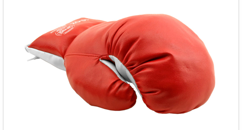 Traditional Red Boxing Gloves