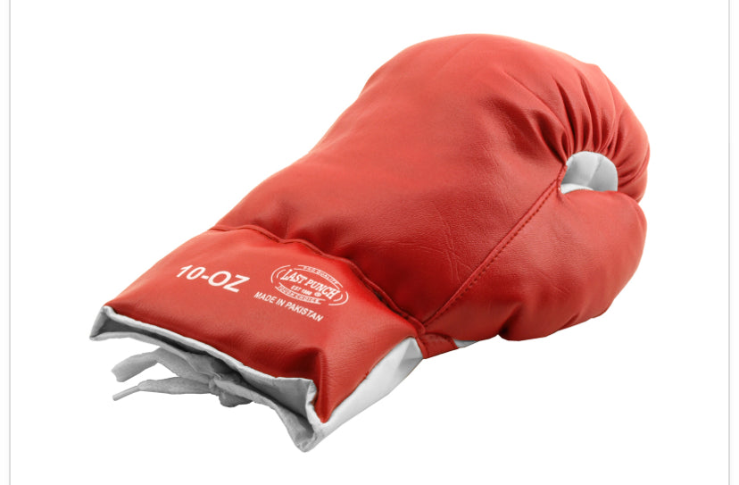 Traditional Red Boxing Gloves