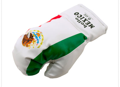 Kids Boxing Set with 10oz Boxing Gloves and 17.5" Tall Punching Bag - Mexican Flag