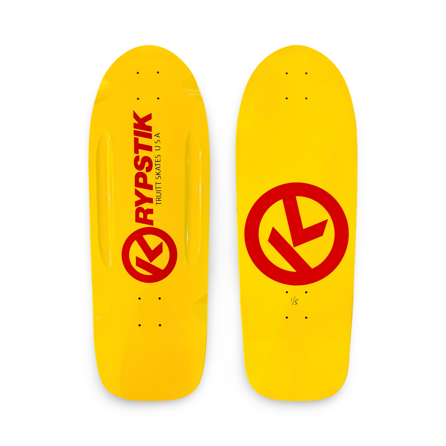 Krypstik Routed, 10”x30” Limited Edition Deck HAND-PAINTED (1 of 5)