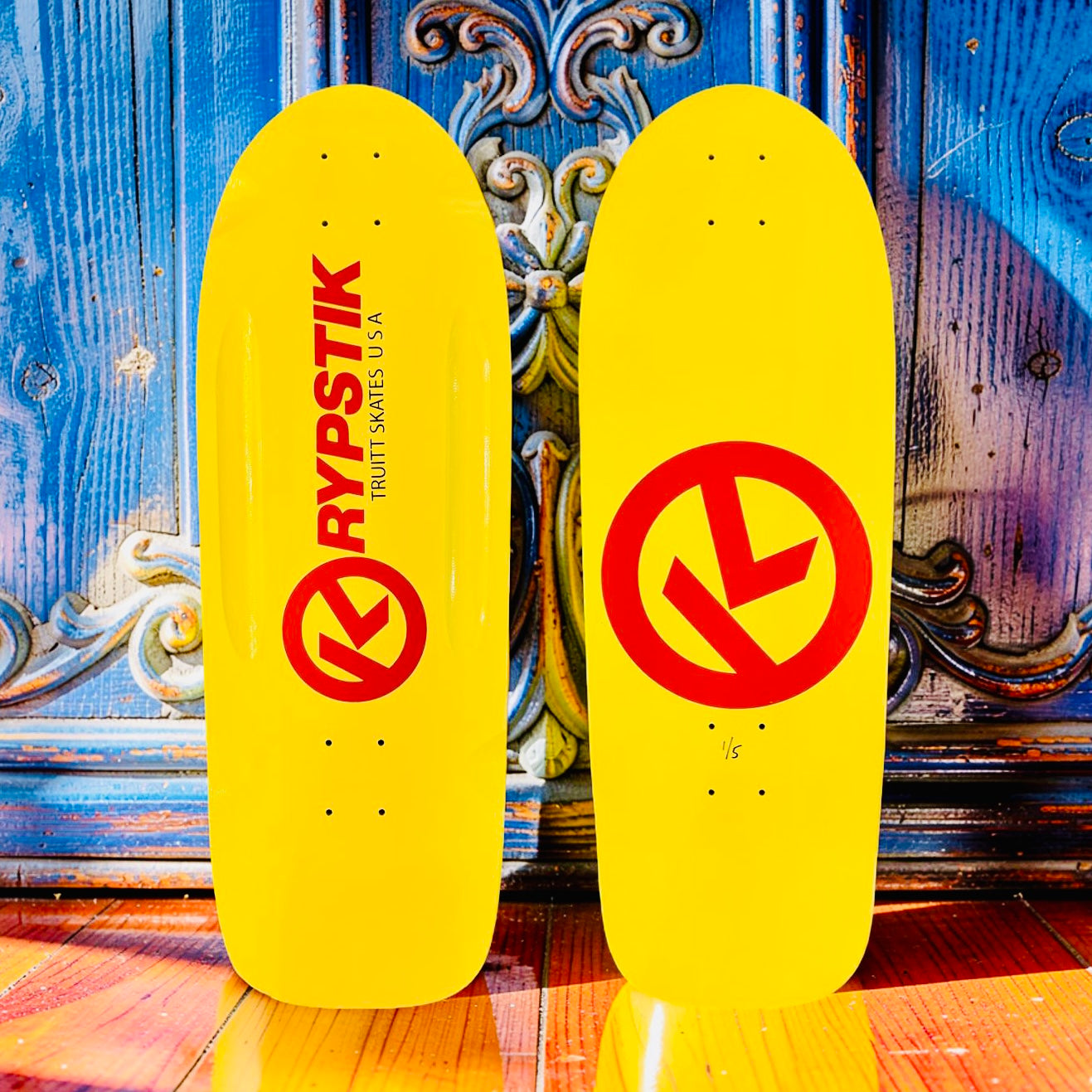 Krypstik Routed, 10”x30” Limited Edition Deck HAND-PAINTED (1 of 5)